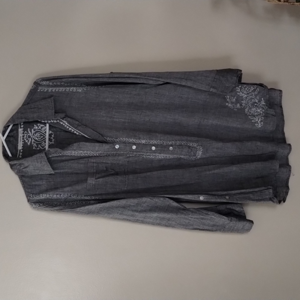 SUBTLE LUXURY WOMEN LONG SLEEVE TUNIC TOP